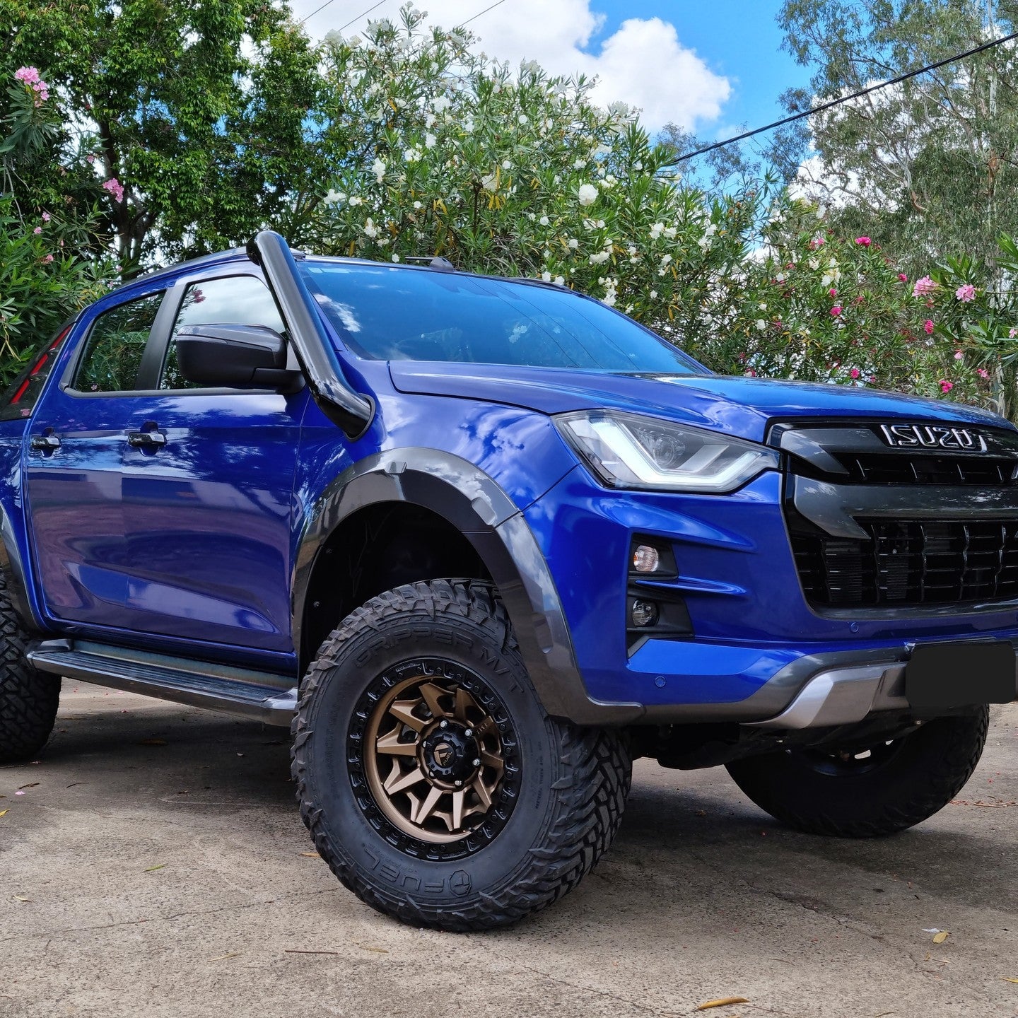 Custom 4" Stainless Snorkel